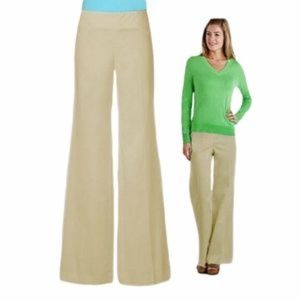Lilly Pulitzer new with tags Kenlyn wide leg pants in PB Tan